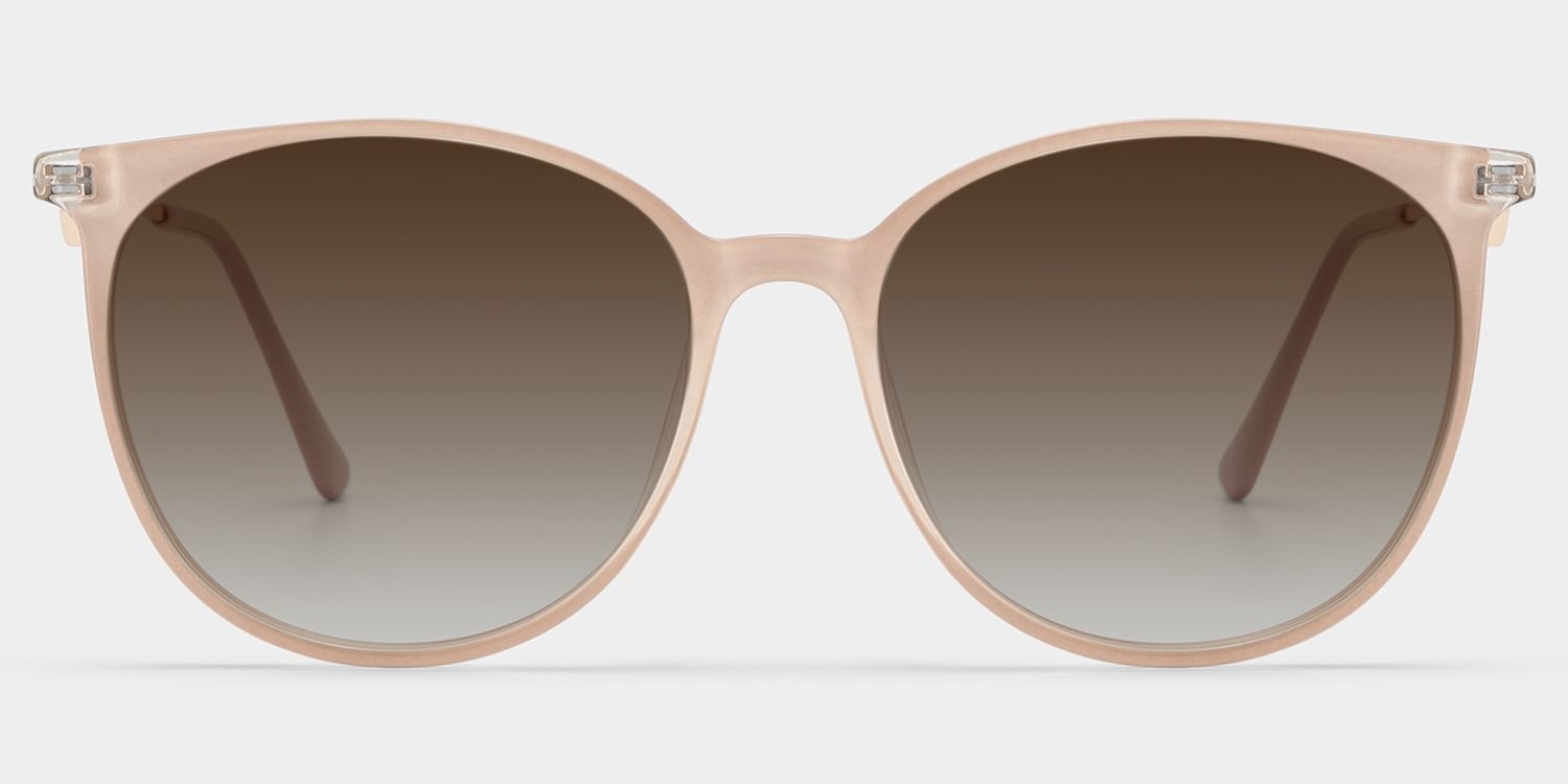 Chanty Pink Round Sunglasses