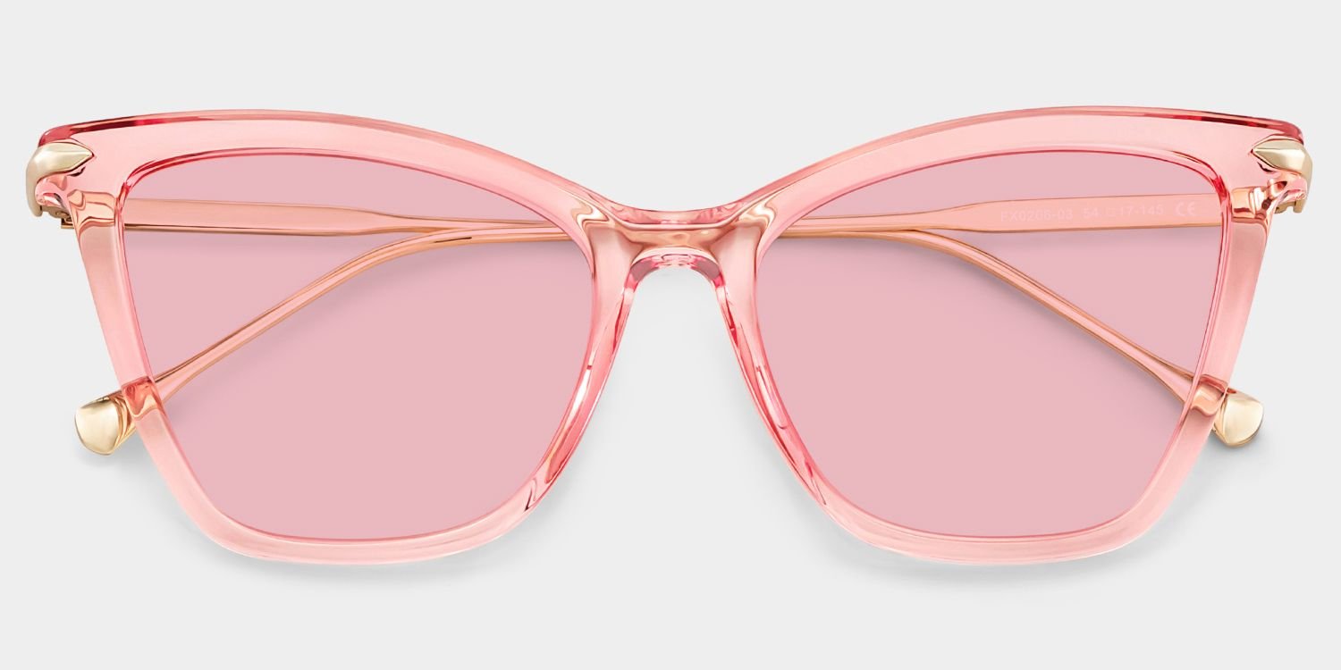 Hilary Pink Butterfly Sunglasses - Image 2