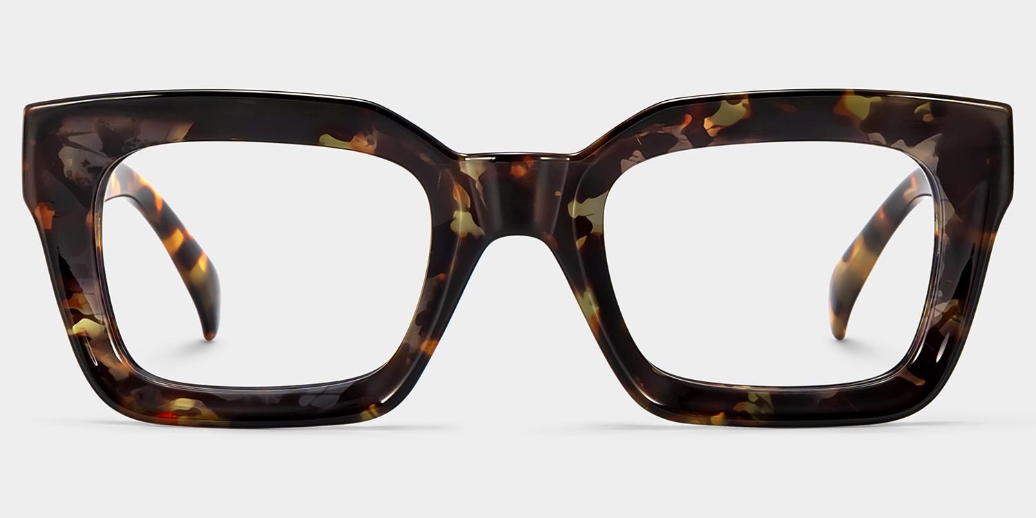Nevaeh Tortoise Square Glasses - Image 2