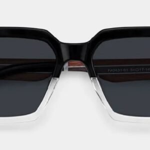 Krystle Clear Square Glasses